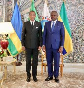 Rwanda's Ambassador Presents Credentials to Gabonese President