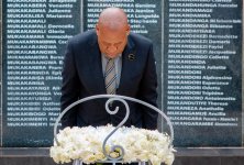 Senate President honors slain politicians during genocide commemoration