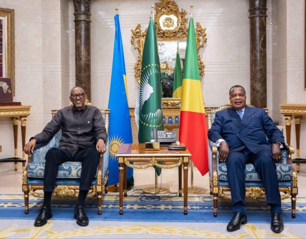 Kagame meets Congo's Sassou Nguesso, discusses bilateral ties and regional issues